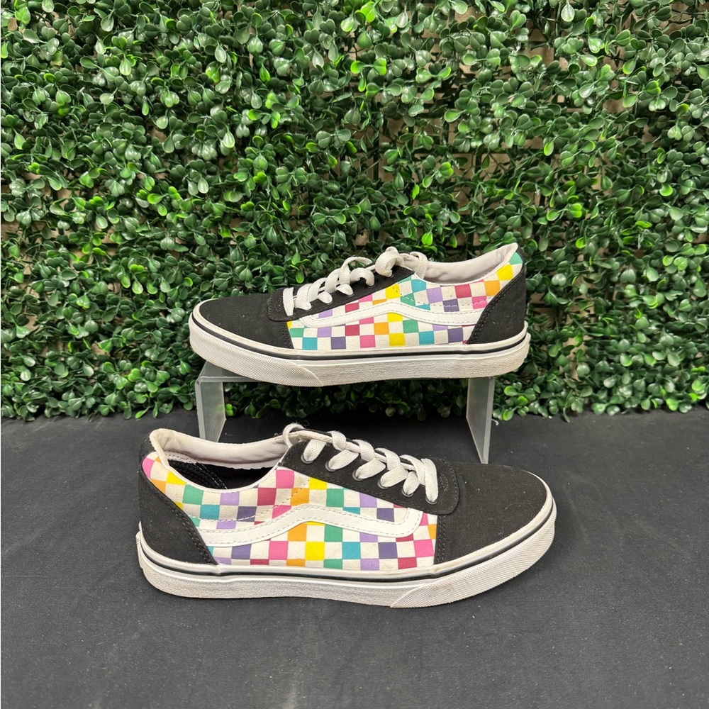 Vans OLD SKOOL 'RAINBOW CHECKERBOARD’ - W5